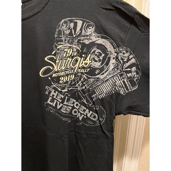 Sturgis Motorcycle Rally 2019 T Shirt Size XL - Picture 2 of 7